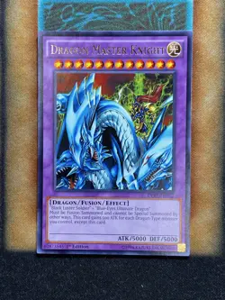 Yugioh Dragon Master Knight DPRP-EN012 Rare 1st Ed LP - Image 1