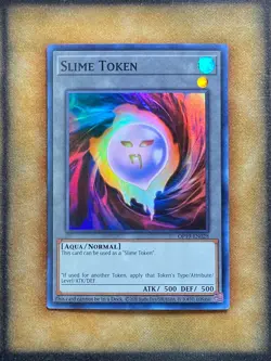 Yugioh Slime Token OP19-EN028 Super Rare NM - Image 1