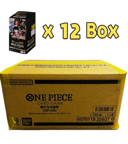 ONE PIECE The New Emperor Sealed Booster Case (12 Boxs) OP-09 Japanese IN STOCK - Image 1