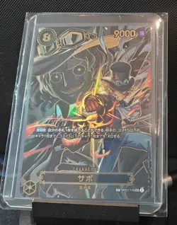 One Piece Japanese IN STOCK Sabo SP OP07-118 [SP OP13] Carrying on His Will NM - Image 1