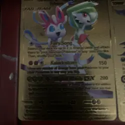 Tag Team Limited Edition Super Rare Gold Pokemon Cards - Image 1