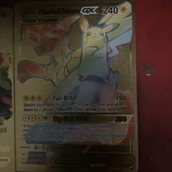 Tag Team Limited Edition Super Rare Gold Pokemon Cards - Image 4
