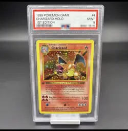 DIY 1999 PTCG GAME English Version 1ST EDITION CHARIZARD-HOLO Collection Card - Image 2