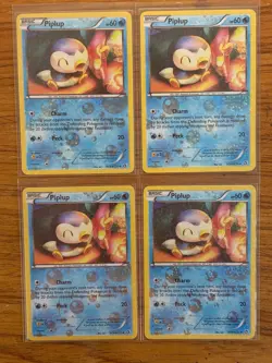 x4 Piplup RC6/RC25 Radiant Holo Uncommon Card Pokemon Legendary Treasures LP Lot - Image 1