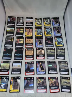Star Wars Young Jedi Collectible Card Game CCG 280 Card Lot + Foils - Image 1