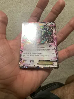 Pokemon TCG Rayquaza EX XY69 Black Star Promo Card (Shiny) Holo Lightly Played - Image 3