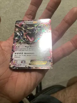 Pokemon TCG Rayquaza EX XY69 Black Star Promo Card (Shiny) Holo Lightly Played - Image 4
