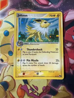 Jolteon Holo Promo 3/17 Rare Pop Series 3 Pokemon Card 2006 - Image 1