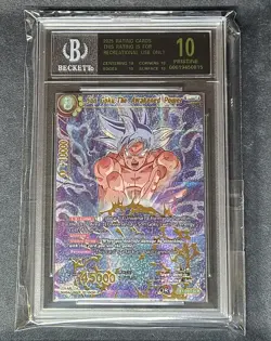 Dragon Ball Son Goku Awakened Power Gold Holo Card - Image 1