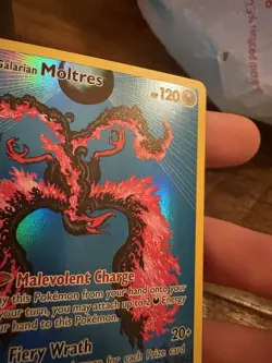 Galarian Moltres SWSH284 SWSH: Sword & Shield Promo Cards Holo Full Art NM - Image 4