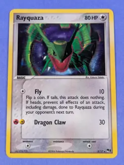 Rayquaza - 3/17 - Holo POP Series 1 Promos - Pokemon Card - MP - Image 1