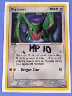 Rayquaza - 3/17 - Holo POP Series 1 Promos - Pokemon Card - MP - Image 3