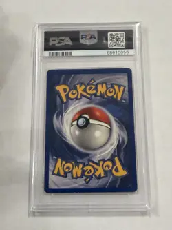 1999 Pokemon Shadowless Base Set Red Cheeks Pikachu 58 PSA 3 Graded Card - Image 2