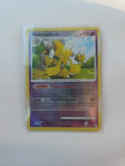 Pokemon Alakazam Mysterious Treasures Reverse Holo Card 2/123 Holo Rare - Image 1