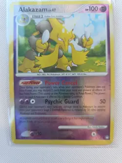 Pokemon Alakazam Mysterious Treasures Reverse Holo Card 2/123 Holo Rare - Image 2