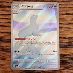 Dewgong 097/094 NM-M Illustration Rare IR Pokemon Mega Phantasmal Flames Card - Image 1