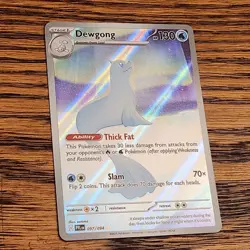 Dewgong 097/094 NM-M Illustration Rare IR Pokemon Mega Phantasmal Flames Card - Image 2