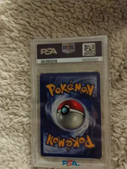 1999 Mankey Pokemon TCG Jungle Card #55/64 First Edition PSA 9 - Image 2