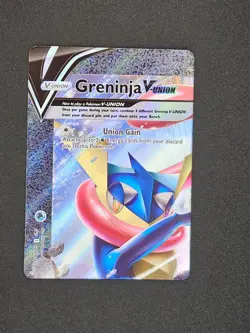 Pokemon TCG Greninja V Union SWSH155 SWSH156 SWSH157 SWSH158 Holo Rare Card - Image 2