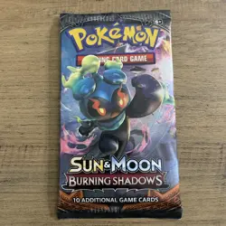 Pokemon TCG: Sun & Moon-Burning Shadows Booster Pack (10 Cards) - Image 1