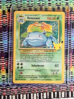 Pokemon TCG Venusaur 15/102 Celebrations 25th Anniversary Card NM - Image 1