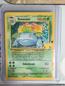 Pokemon TCG Venusaur 15/102 Celebrations 25th Anniversary Card NM - Image 2