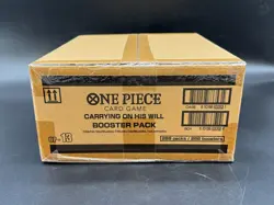 One Piece Card Game OP-13 Carrying On His Will Booster Box Case SEALED - Image 1