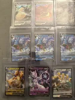 Pokemon V Lot - 31 Cards - Near Mint - Pikachu / Mew / Lucario / Dragonite - Image 3