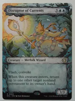 Disruptor of Currents *Showcase Rare* Magic MtG x1 Lorwyn Eclipsed - Image 1