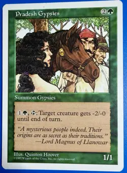 1 BANNED MTG | Pradesh G | Fifth Edition | 1997 | Magic The Gathering |NM - Image 1