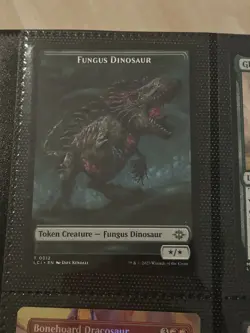 Fungus Dinosaur Token The Lost Caverns of Ixalan Regular - Image 1