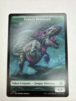 Fungus Dinosaur Token the Lost Caverns of Ixalan Regular - Image 1