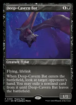 Deep-Cavern Bat - Promo Pack NM, English MTG Lost Caverns of Ixalan - Promos - Image 1