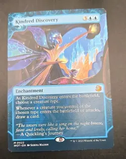 Kindred Discovery Wilds of Eldraine: Enchanting Tales MTG Regular Near Mint - Image 1