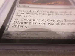 MTG Sensei's Divining Top English Champions of Kamigawa Actual Pics Attached - Image 3