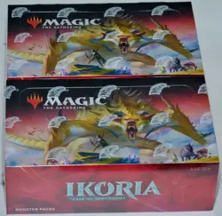 2x Ikoria Lair of Behemoths Draft Booster Box Magic MTG English Factory Sealed 630509900497 - Image 1