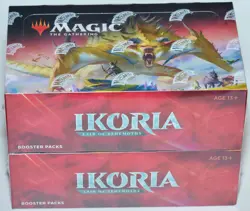 2x Ikoria Lair of Behemoths Draft Booster Box Magic MTG English Factory Sealed 630509900497 - Image 2