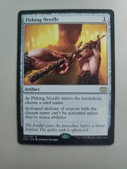 MTG Pithing Needle Double Masters 2022 312/331 Regular Rare - Image 1