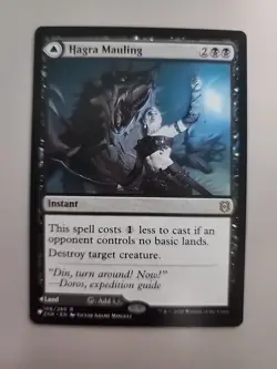 MTG Hagra Mauling/Broodpit The List - Zendikar Rising 106/280 Regular Rare - Image 1
