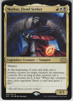 MTG Mathas, Fiend Seeker 252 Double Masters 2022 R Normal NM - Image 1