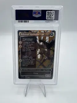 MTG Final Fantasy Dion Bahamut’s Dominant Borderless Surge Foil PSA 10 - Image 2