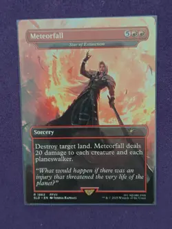NM Meteorfall (Star of Extinction) SLD #1862 Final Fantasy Secret Lair MTG - Image 1