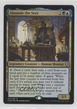 Alaundo the Seer Foil Magic: Commander Legends: Battle for Baldur's Gate CLB - Image 1