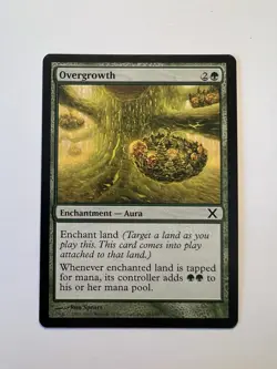 Overgrowth - MTG Core Set 10th Edition - NM - Image 1