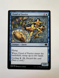 Cloud of Faeries - MTG Dominaria Remastered - NM - Image 1