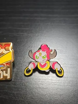 Pokemon TCG Pikachu Pin DC 2014 Promo Collector Pin Hoopa EX - Image 3