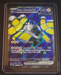 Iron Hands ex 223/182 - Full Art Ultra Rare - 2023 Pokemon SV: Paradox Rift - Image 1