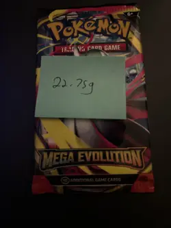 (HEAVY) 22.75g Pokemon TCG Mega Evolution Booster Pack (SEALED)✅ - Image 4