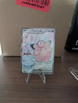 Pokemon Lillies Clefairy EX 195 Journey Together Promo - Image 1