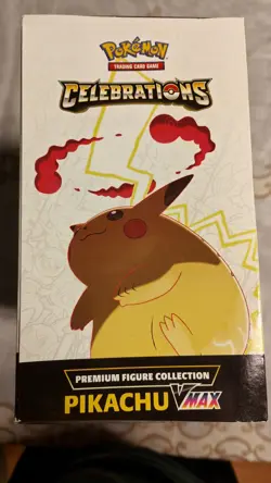 Pokemon TCG Celebrations Pikachu VMAX Premium Figure Collection - Image 4
